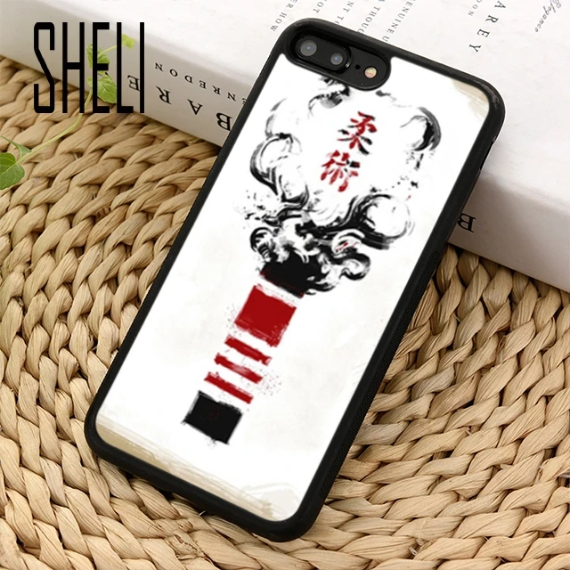 SHELI Jiu Jitsu чехол для телефона с боевыми искусствами iPhone 5 6 6s 7 8 plus 11 pro X XR XS max Samsung S6 S7