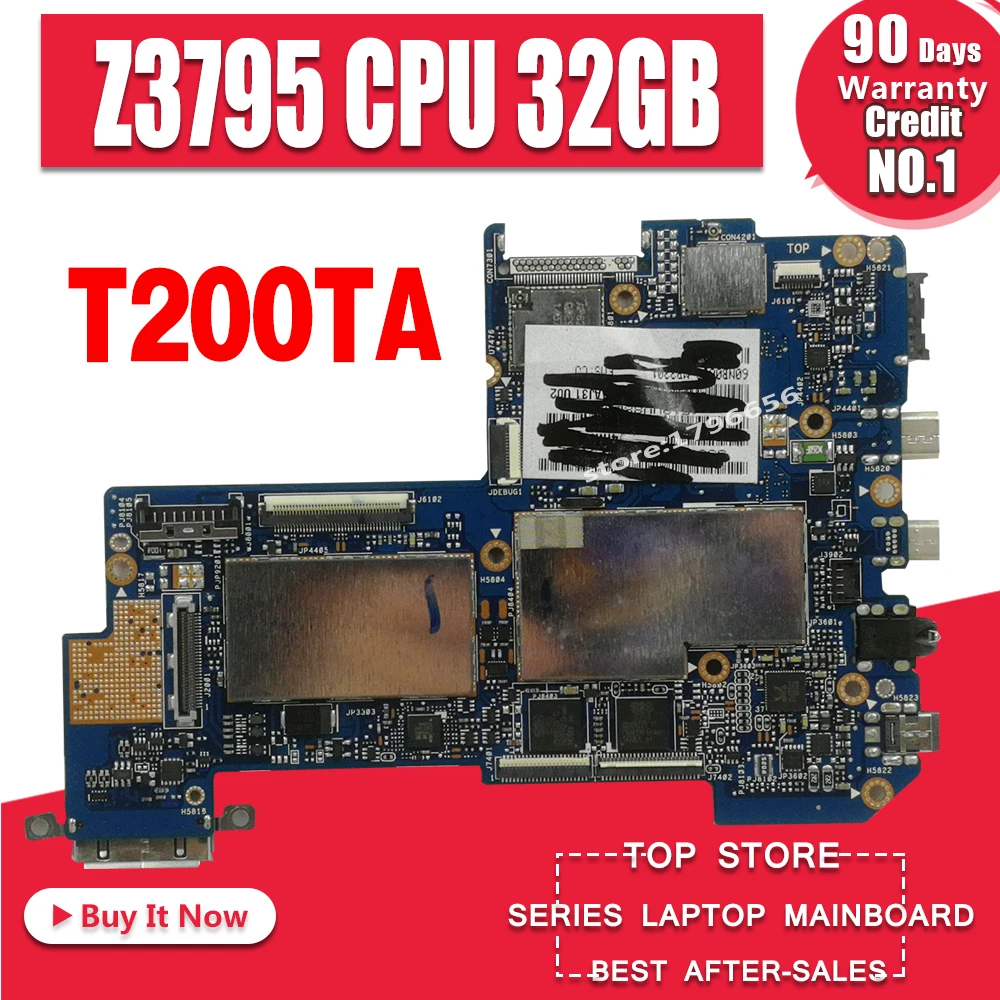 T200TAC планшетный ПК материнская плата 4G/Z3795 процессор 32 Гб SSD для ASUS T200TAC T200TA T200T материнская плата 90NB06I0-R00040