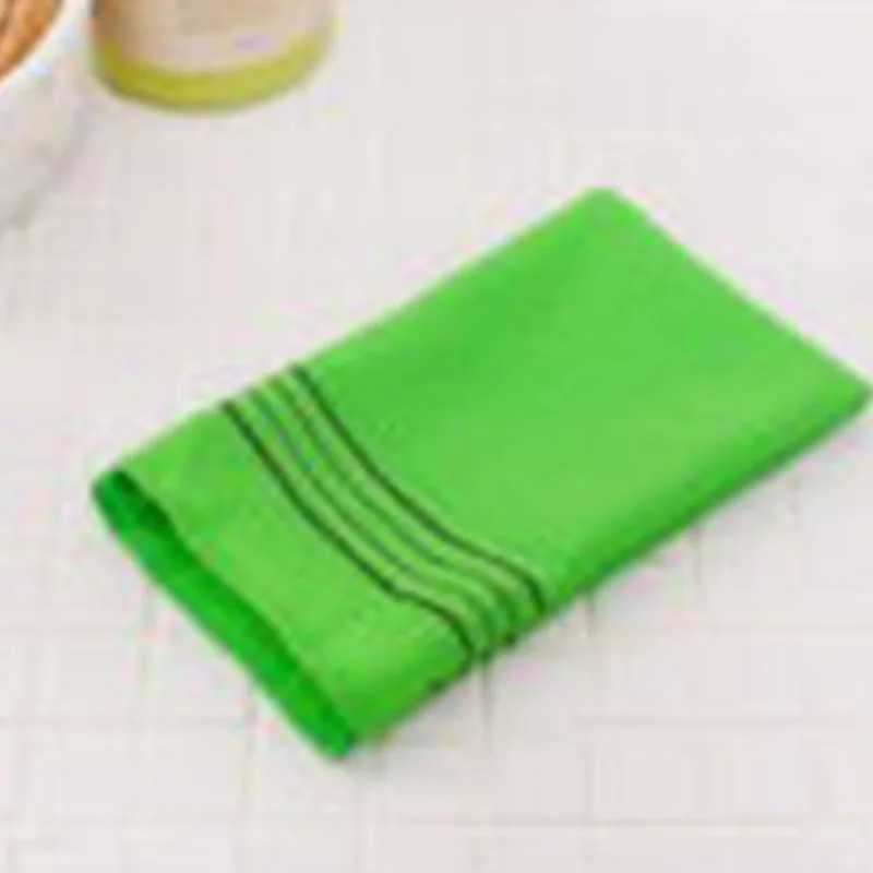 3× корейское Полотенце «Италия» массаж для ванны уход за кожей тела отшелушивающая пемза полотенце s Green
