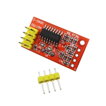 

10pcs/lot AD7705 Dual 16 bit ADC Data Acquisition Module Input Gain Programmable SPI Interface TM7705