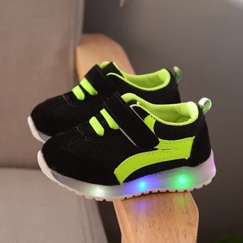 

davidyue luminous kids sneakers shoes for girls boys lighted led sport sneakers shoes casual baby sneakers glowing shoes