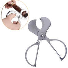 Новое Cohiba лезвие для обрезки сигар s лезвие для обрезки сигар лезвие дымовой машины для резки табака металлическая коробка для сигар резак из нержавеющей стали аксессуары для сигар