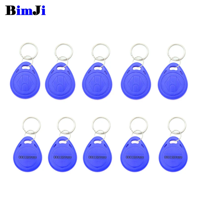 

50pcs Rfid Tag 125Khz Proximity RFID Card Keyfobs Access Control Smart Card 10 Colors Free Shipping