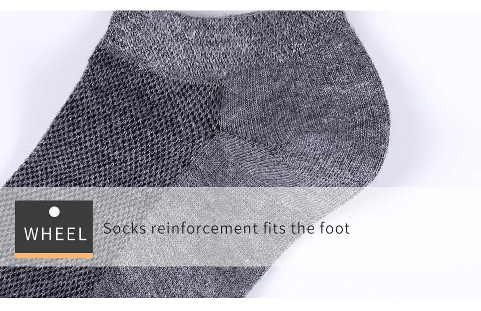 12 invisible socks cotton breathable non-slip