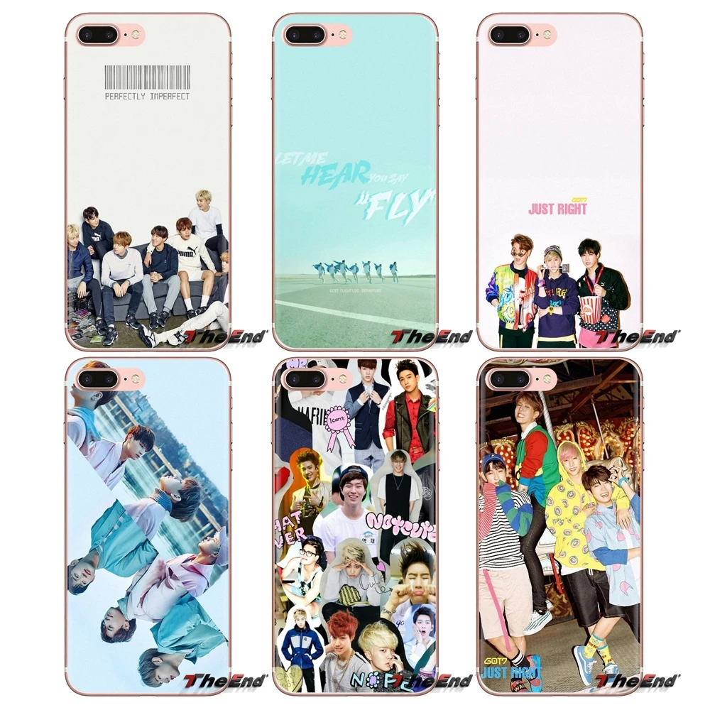 Для Xiaomi Mi3 samsung A10 A30 A40 A50 A60 A70 Galaxy S2 Note 2 большое ядро Prime TPU чехол got7 Корея мальчик