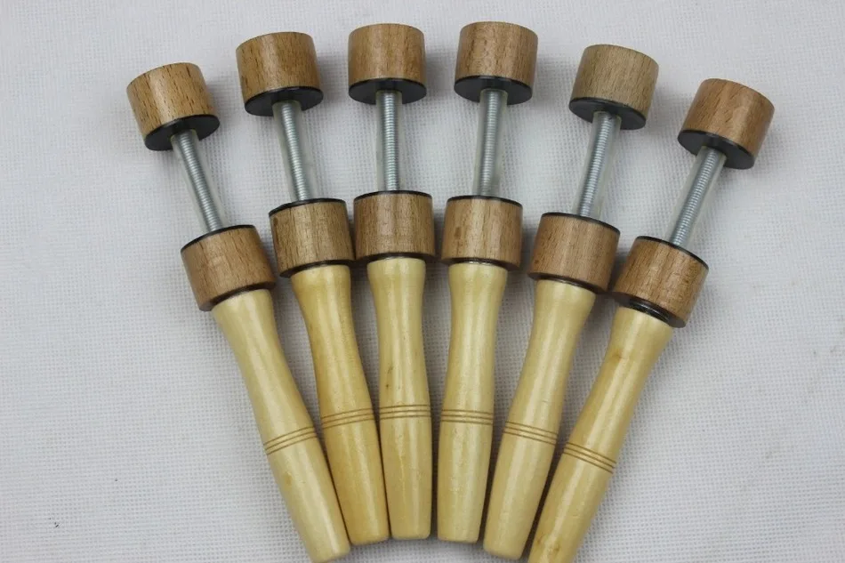 

violin making/repair tools, 6 pcs simple root violin glueing clamp