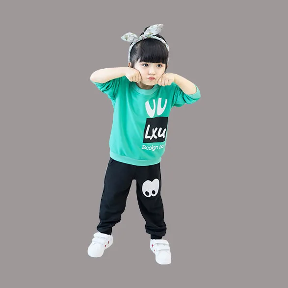 Girl Clothes 0-6t Baby Girls Clothes Sets 2PCS Long Sleeve Tops+pants Toddler Girl Outfits Baby Girl Winter Clothes