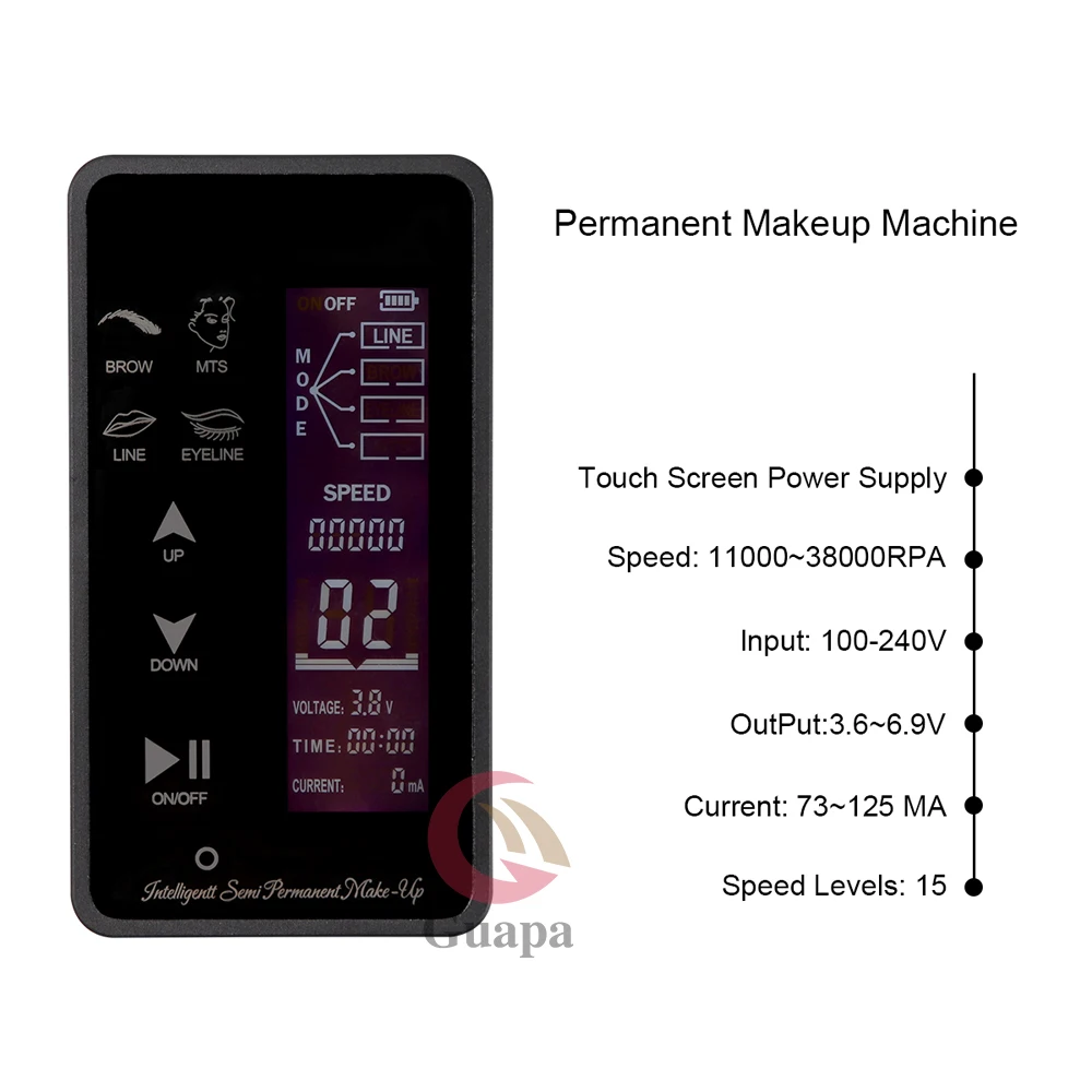 Машинка для татуировок Microtouch Pro Перманентная ручка перманентного макияжа