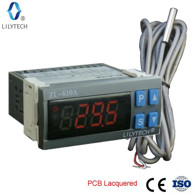 

ZL-610A, Temperature Controller, Thermostat Temperature Controller, Cold Storage Controller, Lilytech