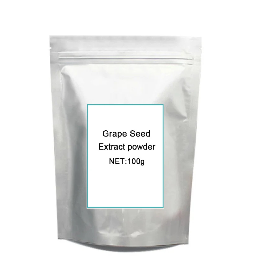 

High quality pure natural grape seed extract for antiaging 100g