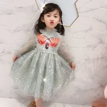 Платья для маленьких девочек, кружевное платье с эмаль высокого качества, Вышитое Платье с вышивкой, Детская летняя модная одежда