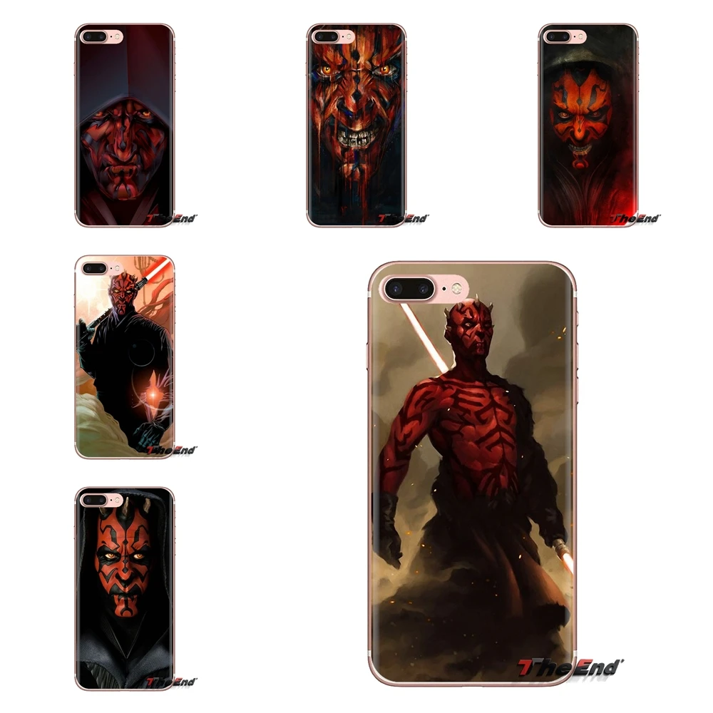 Sith star wars darth maul темные боковые мягкие чехлы из ТПУ для Oneplus 3T 5T 6T Nokia 2 3 5 6 8 9 230 3310 1 7 Plus