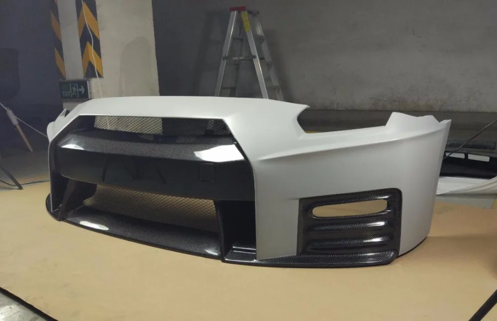 Для Nissan R35 GTR 08 16 CBA/DBA часть из углеродного волокна 2017 Nismo Стиль кузова FRP