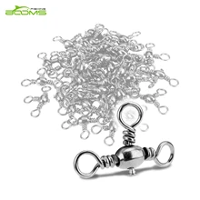 Booms Fishing CS1 Crossline Barrel 3 Way Swivels