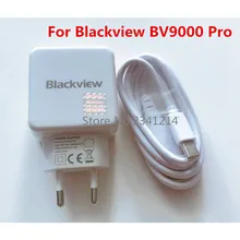 Blackview BV9000 Pro USB адаптер питания зарядное устройство ЕС вилка путешествия импульсный источник питания+ Usb кабель type-C линия передачи данных