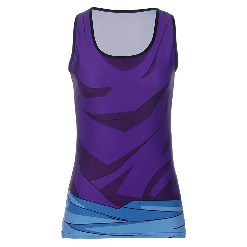 

Train Like A Beast Tank Top Shirt Exercise Fitness Saiyan Goku Dragon Ball Naruto 3D Print Lady Woman New Fit Clothing