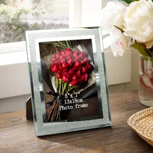 2 шт Giftgarden 5x" стеклянные рамки набор серебряных фоторамок наборы домашнего декора настольные украшения