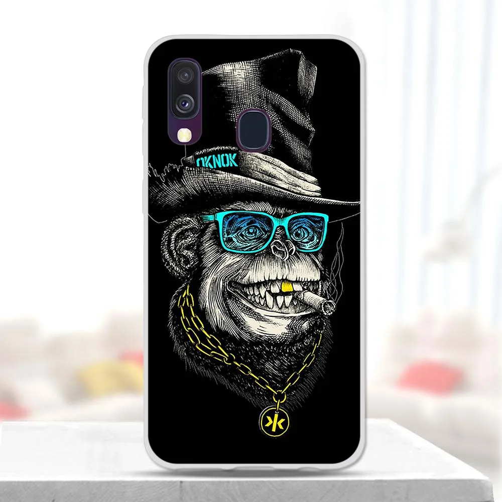 Чехол для Samsung Galaxy A40 чехол силиконовый бампер задняя крышка A 40 телефона A450F SM