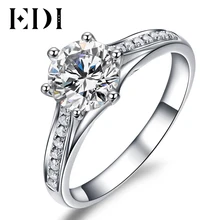 10k White Gold Ring For Valentine’s Day Gift
