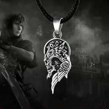 Final Fantasy Kingdom of Lucis Подвеска Ожерелье 925 серебро косплей ювелирные изделия унисекс Подвески косплей реквизит подарки