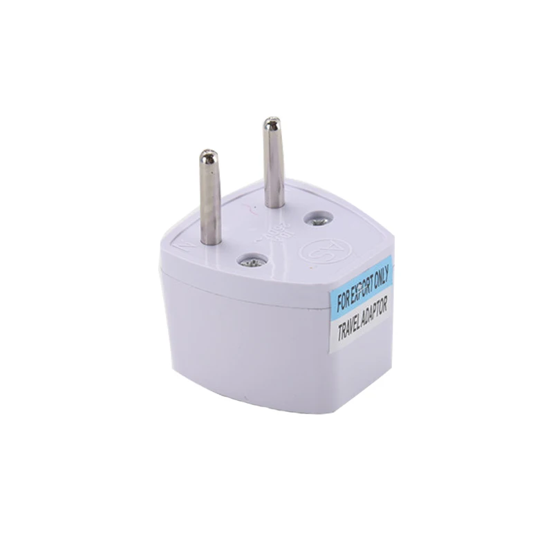 

10A 1000W 0-250V European Standard Conversion Plug Two Round Socket AdapterTravling Home Office Use Korean Power Plug