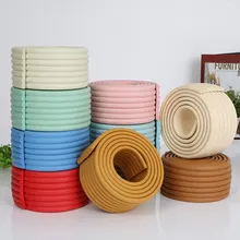2M Baby Safety Products Child Protection Table Corner Protector Guard Bumper Strip Glass Edge Furniture Kids Safety Collision table corner transparent thick protective cover kids anti collision glass table protection pad furniture accessories soft safety