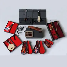 Новорожденный ребенок Фотография реквизит Моделирование саксофон Скрипка Гитара новорожденный фотосессия инструменты Детские фото реквизит-Аксессуары