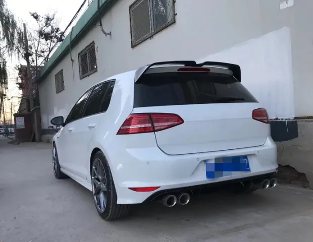Для Volkswagen Golf 7 R LINE спойлер высокого качества ABS 2014 2015 2016 2017 2018 задний оконный на