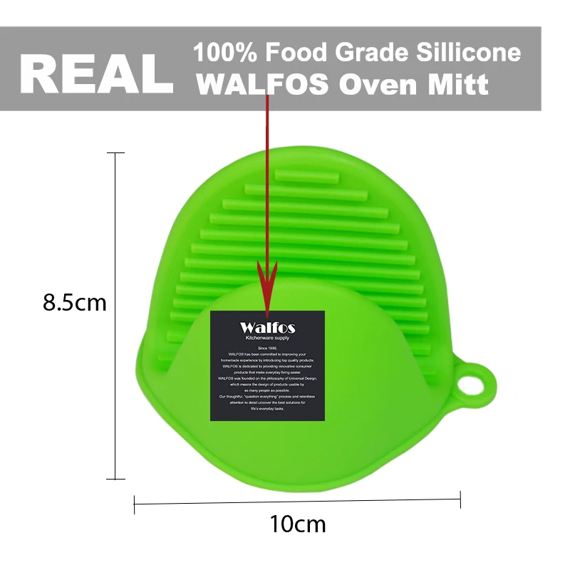 WALFOS пищевая 1 шт. термостойкие микроволновые инструменты для приготовления пищи Силиконовая прихватка для духовки ручки для приготовления пищи Нескользящая силиконовая подставка для горшка