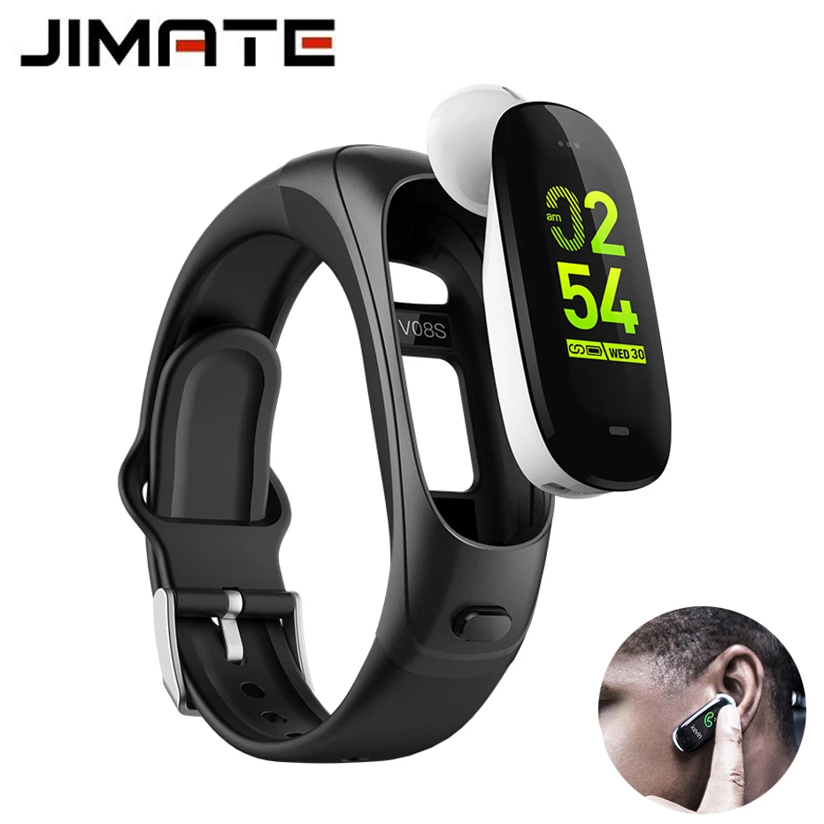 

Answer Call Bluetooth Earphone Smart Band Blood Pressure Heart Rate Monitor Fitness Tracker Activity Tracker smart Bracelet