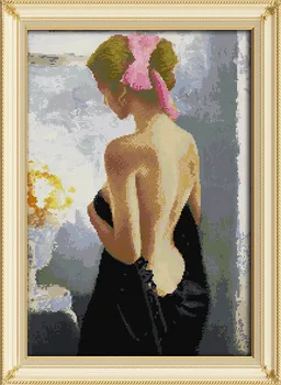

Joy Sunday Bath cross stitch pattern kits handcraft make embroidery with chart