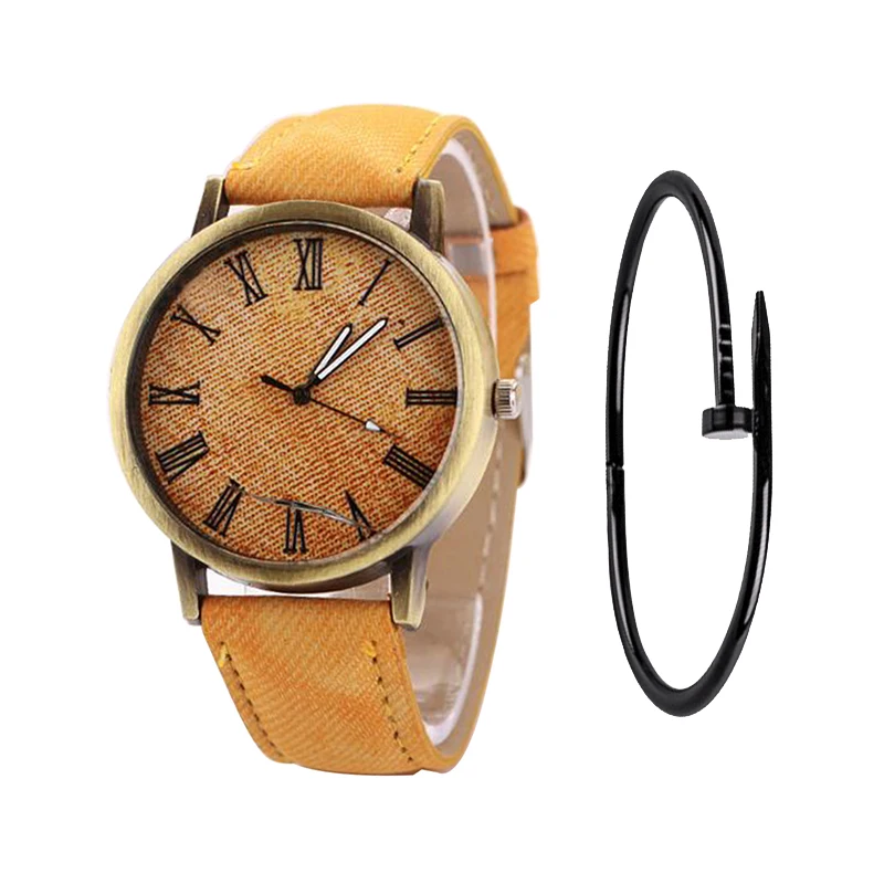 Часы Для женщин Элитный бренд кожаный ремешок Высокое качество Золотой браслет кварцевые часы для женское платье Наручные часы женские
