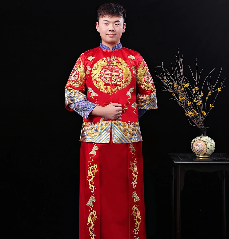 Qipao for male Clearance