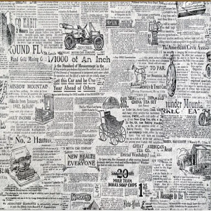 Beibehang Custom Large Scale Murals Retro Black And White Newspaper TV Background Wall Decoration Painting Wallpaper In Wallpapers From Home Improvement On Beibehang Custom Large Scale Murals Retro Black And White Newspaper TV Background Wall Decoration Painting Wallpaper In Wallpapers From Home Improvement On