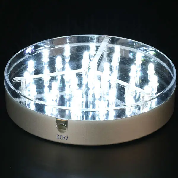 New 6 E Luminator Super Bright Centerpiece Light Base W 31 Led E Luminator Super Bright Centerpiece