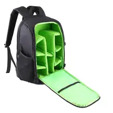 Universal Waterproof Digital DSLR Photo Padded Backpack Rain Cover Multi-functional Camera Soft Bag Video Case