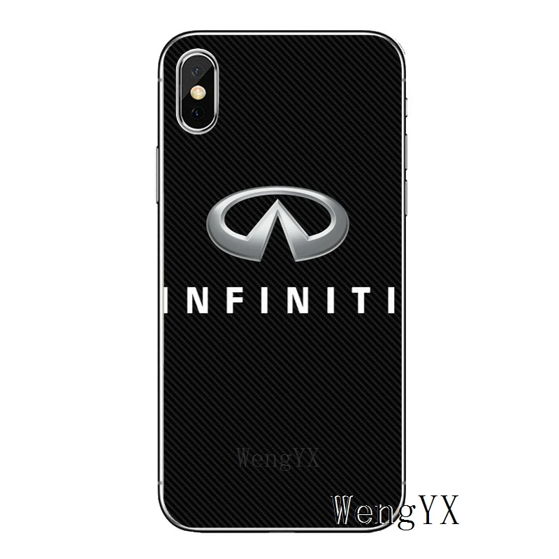 Супер автомобиль Infiniti логотип для Apple iPhone X XR 8 7 plus XS Max 6s 6 plus SE 5S 5c 5 4 S 4 Мягкий кожух, чехол для мобильного телефона - Цвет: infiniti-A-17