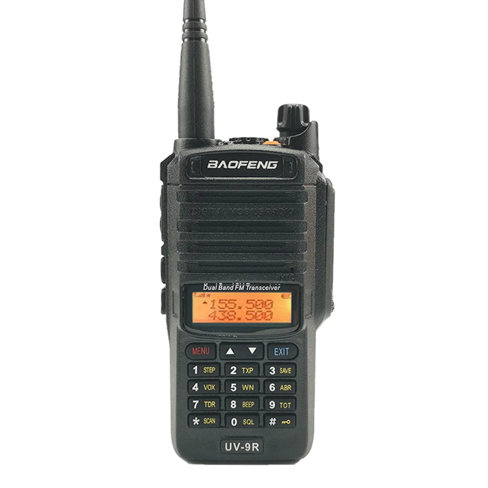 2 шт. Baofeng UV-9R пыле иди и болтай Walkie Talkie “иди и IP67 Водонепроницаемый любительской радиостанции УФ 9R двухстороннее радио CB Ham UV9R дальность 50 км