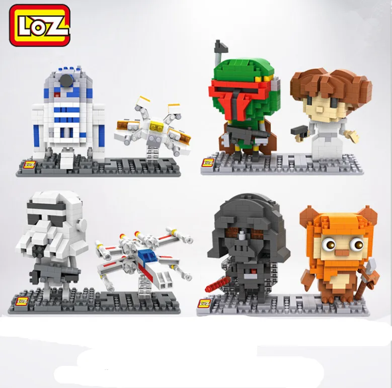 

LOZ Buildings Bricks Action Figure Toy Blocks Robot Model Kit Diamond Block Hot Toys Hobbies Decoration Gifts for Boys Children