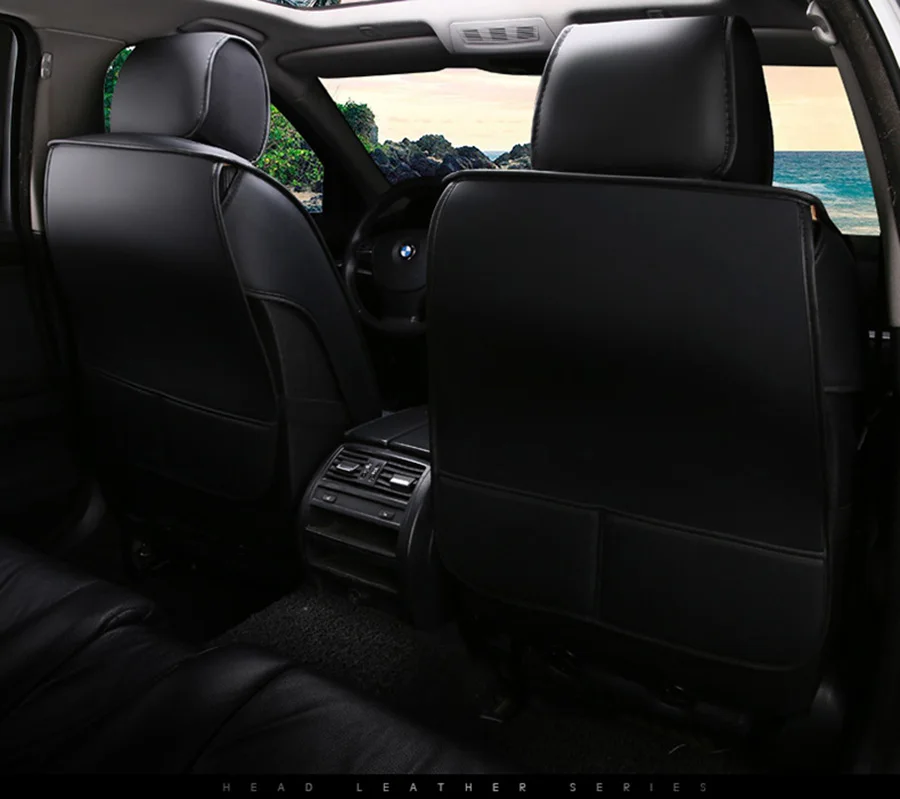 Роскошный кожаный универсальный чехол для автомобильного сиденья для Nissan all modles Qashqai Note Juke TIIDA x-прицеп аксессуары для автостайлинга