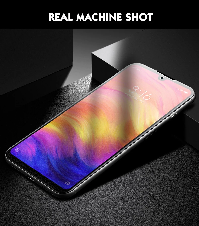 2 шт, матовое закаленное стекло для Xiaomi Redmi Note 7 6 Pro, Защита экрана для Xiaomi Redmi note7 pro, Защитное стекло для Redmi 7