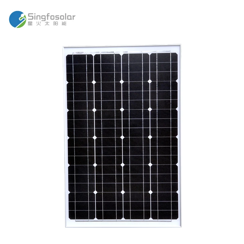 

2018 Solar Panel 12V Cell Photovoltaic Monocrystalline Solar Cell 60W Battery Panneau Solaire PVM 60W