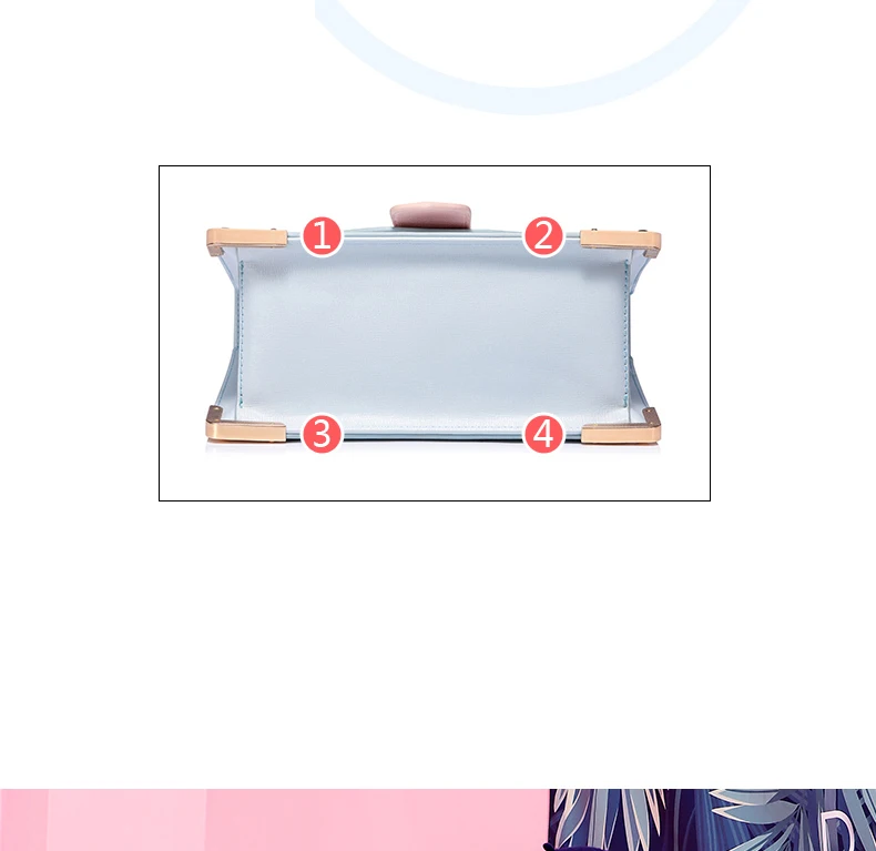 Just star women leather handbag 4