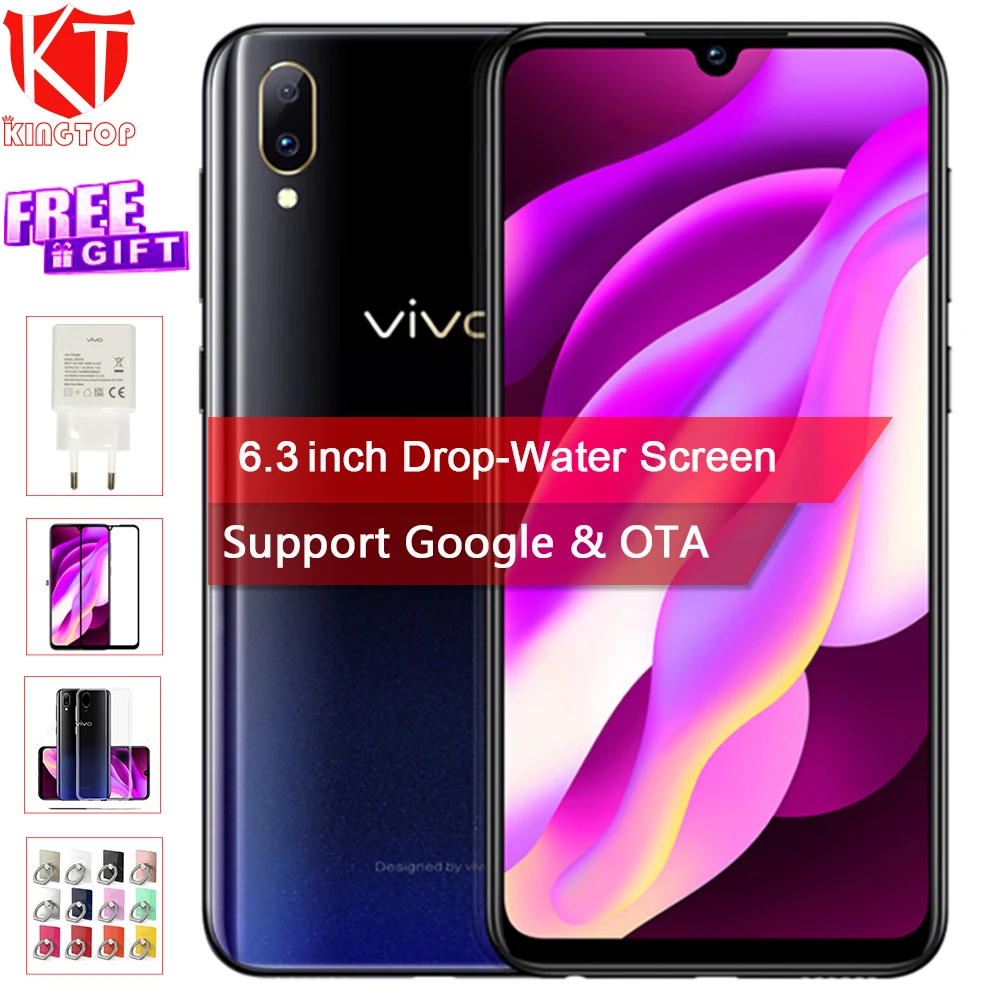 Original VIVO Y97 4GB RAM 128GB ROM Helio P60 Octa Core 6.3