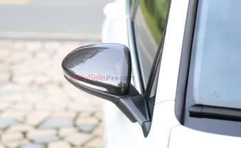 

For Honda City 2014 2015 2016 Matte ABS Chrome / Carbon fiber color plastic Rearview Mirror Cover Trims 2pcs