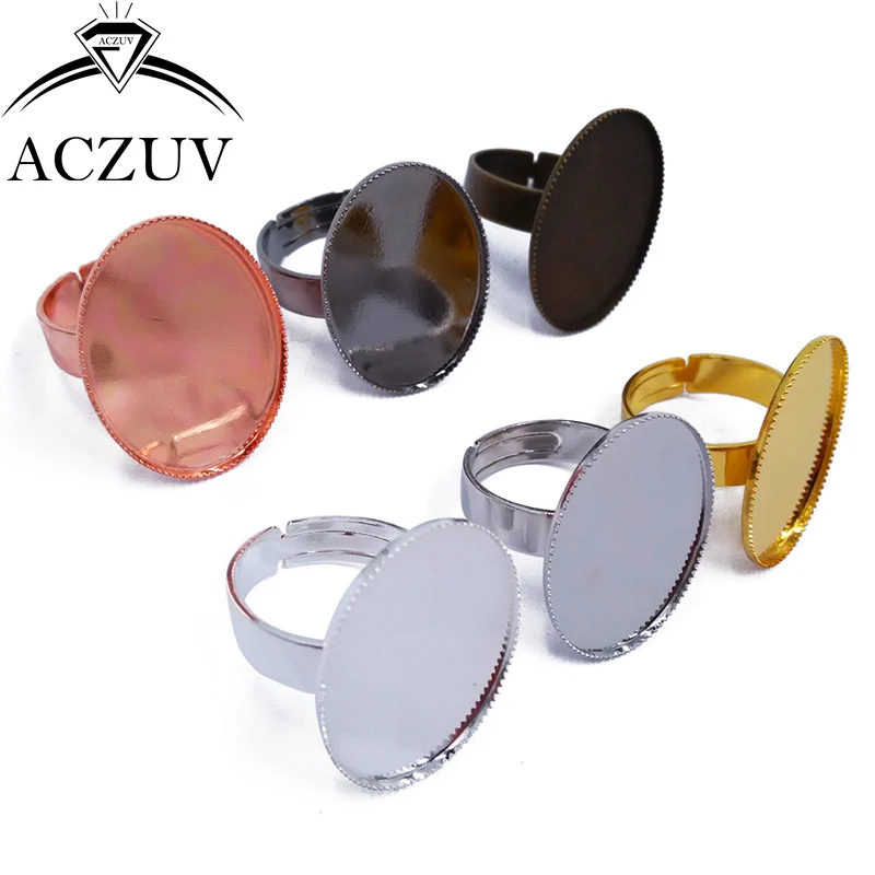 01- Adjustable Ring Base Bezel Blank Setting (53)