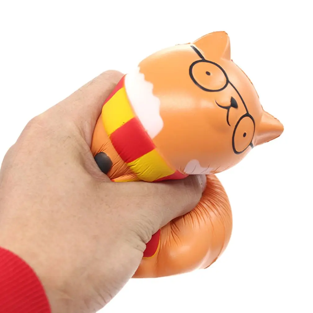 

Slow Rising To Kawaii Toy Simulation Tie Cat Toys for Collection Gift Decorative Props Large or Stress Relief