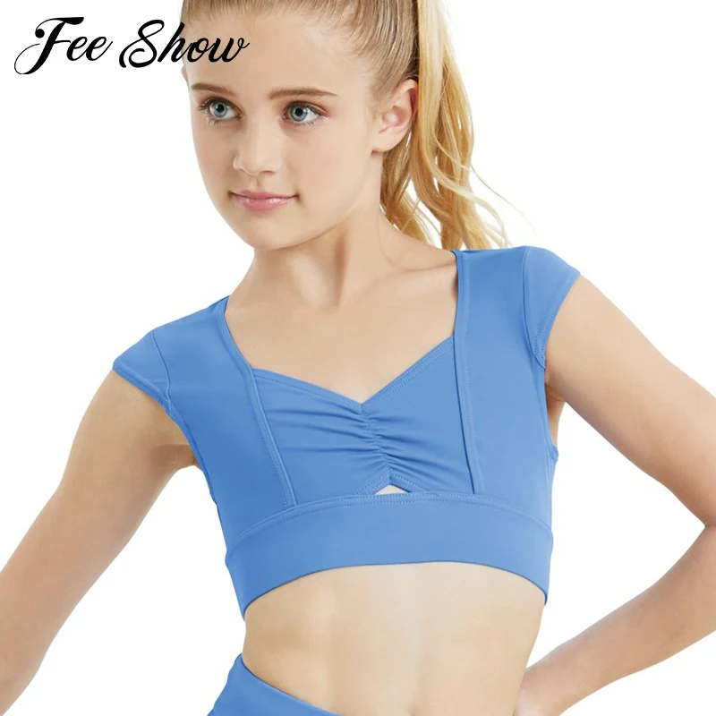 gymnastics crop tops