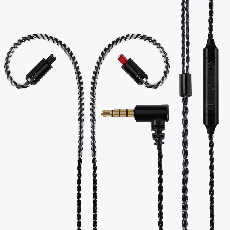 DIY Replacement Earphone Upgrade Cable Wire Line im interface use For Audio Technica ATH im01 im02 im03 im04 im50 im70 Headset |