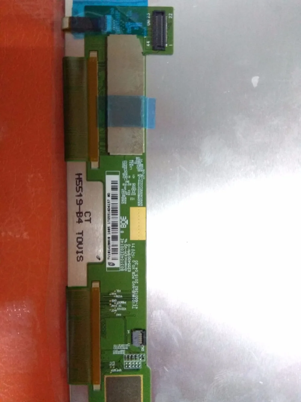

625 A+ LCD Display Matrix TV101WUB-NV0 PCB X0.0 LCD Screen Panel Replacement
